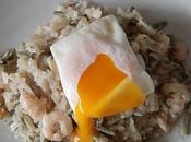 Risotto esparragos gambas arroz konjac