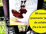 venta último poemario: Peces asfalto. Elena Cardenal