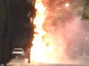 Video: Pirotecnia causa incendios varias partes