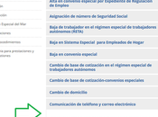 Cómo comunicar modificar correo electrónico Seguridad Social