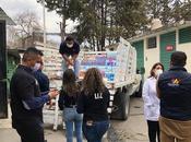 Entrega voluntariado secretaría trabajo donativos hospitales valle toluca