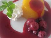 Tocinillo cielo compota frutos rojos