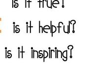 Before speak: THINK