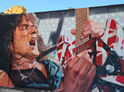 mural Eddie Halen Hollywood