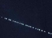 Luces cielo: ¿qué “tren satélites Starlink” sorprendió todos?