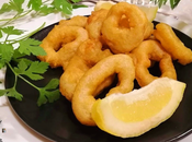 Anillas calamar tempura