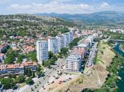 Podgorica, capital ciudad república Montenegro