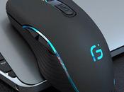 Ratón Inalámbrico Bluetooth Carga Tres Modos Silencio Silenciosa para Juego Computadora Escritorio Portátil