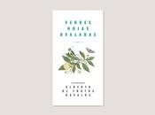 Verdes hojas ovaladas
