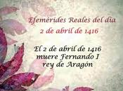 EFEMÉRIDES REALES abril