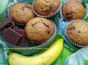 Muffins banane chocolat banana chocolate muffins magdalenas مافن الموز الشوكولاطة