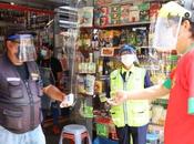 Magdalena Lince verifican protectores faciales establecimientos comerciales