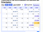 compartimos Calendario Actividades Internas Externas nuestro blog.