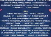 Cartel completo Noches Botánico 2021