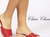 Claire Charlotte, sandalias lujo fabricadas madera piel