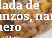 Ensalada Garbanzos, Naranja Romero