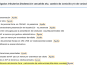 Como consultar modificar domicilio fiscal notificaciones Agencia Tributaria