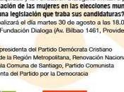 Invitación Mesa/Debate "Participación Política Mujeres elecciones Municipales".