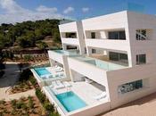A-cero presenta exteriores lujosa urbanización Ibiza (bloque plantas)