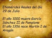 EFEMÉRIDES REALES julio