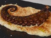 Pulpo plancha Parmentier Patata
