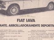 Fiat IAVA 1977 comercializado Automóviles