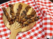 Brochetas marroquíes asadurilla cabrito