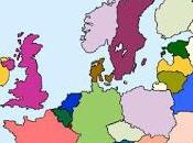 Mapa Europa. Primero
