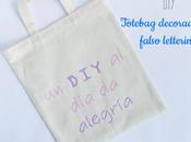 DIY: Totebag decorada falso lettering