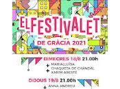 Festivalet Gràcia 2021, programación
