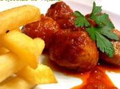 Albóndigas salsa tomate casero