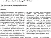 papel hormonas maduración desarrollo cognitivo conductual Inozemtseva Camberos