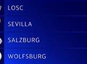 Lille, Salzburgo Wolfsburgo, rivales Sevilla liguilla Champions