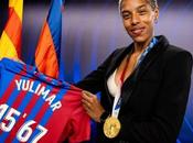 Joan Laporta: honor Yulimar Rojas vista sienta colores Barça”