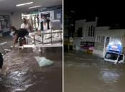 (Video) Inundación IMSS Tula, Hidalgo deja muertos