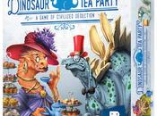 'Dinosaur Party', juego cartas ilustrado Matijos Gebreselassie