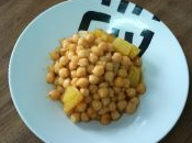 Garbanzos verduras olla rápida