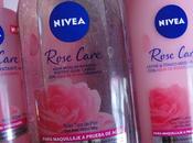 Nivea Rose Care, limpieza cuidado piel agua rosas orgánica.