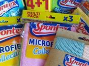 Probando Microfibras Spontex gracias Kuvut