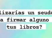 seúdonimos escritores