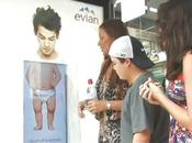 Publicidad exterior interactiva Evian