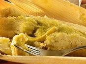 Tamales salsa verde