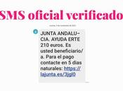 recibido este mensaje Junta Andalucía sobre ERTE, preocupes oficial