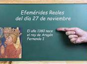 EFEMÉRIDES REALES noviembre