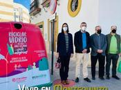 ayuntamiento lanza campaña solidaria «recicla cáritas» para concienciar sobre reciclado envases vidrio