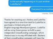 (Mas) mentiras medias verdades caso "acuerdo Hasbro-GZ/Ludofilia"?