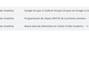 Google Groups Outlook (Grupos Grupos Outlook)