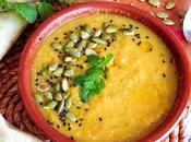 Crema calabaza quinoa especiada