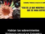 Autoridades Colombianas fallas Sobrevivientes Violencia Sexual