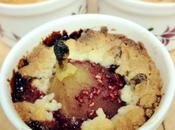 Crumble pera especiado